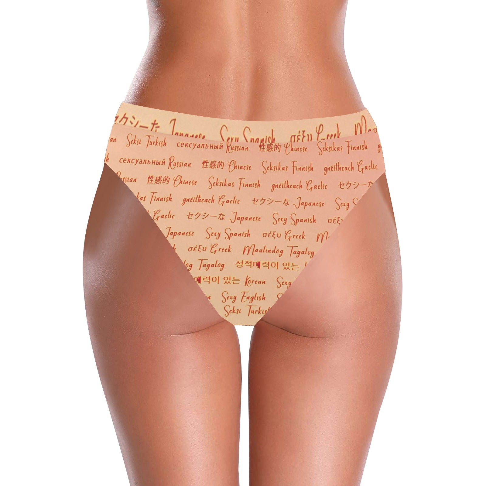 “Sexy” High-Waisted High-Cut Bikini Rave Bottom