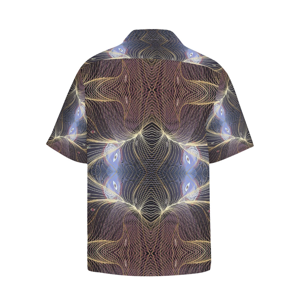 “Bird On A Wire” Men’s Designer Lounge Shirt with Pocket