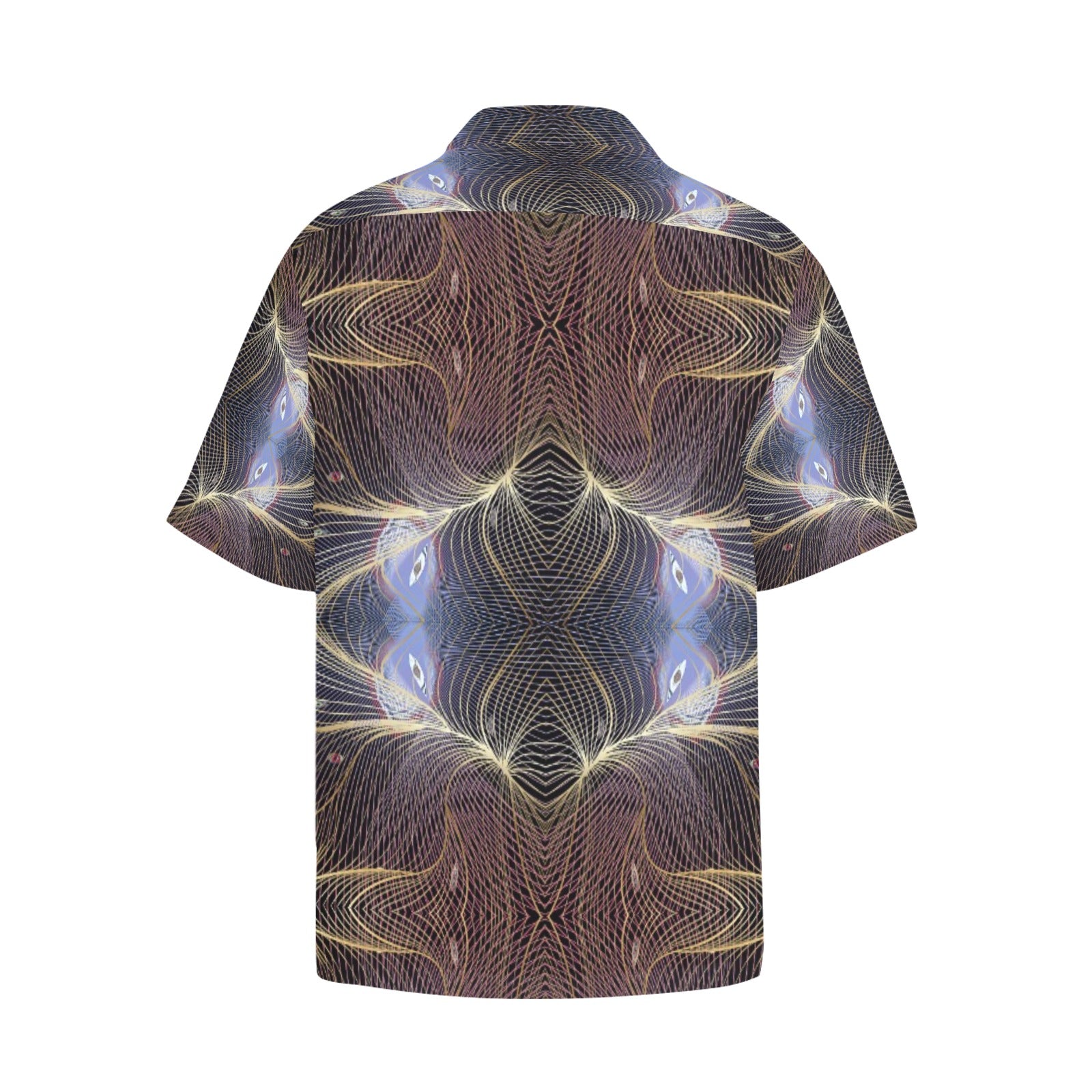 “Bird On A Wire” Men’s Designer Lounge Shirt with Pocket