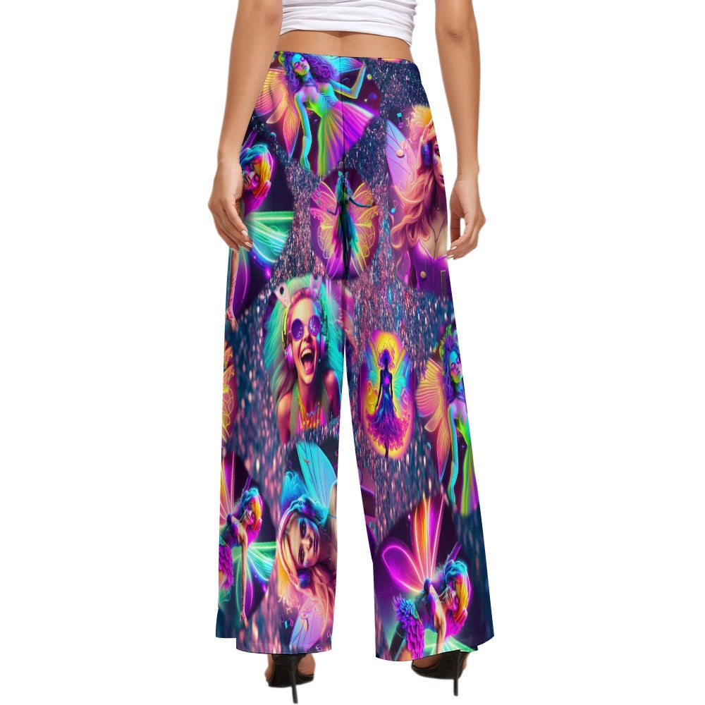 “Festival Fairies” Women’s Wide Leg Pants