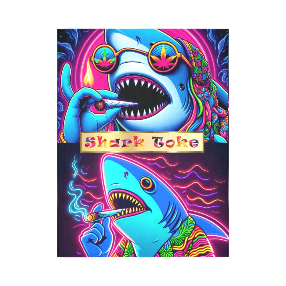 “Shark Toke” Wall Tapestry 60"x 80"