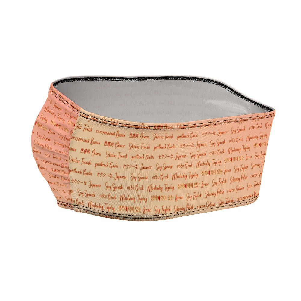 “Sexy” Women’s Tube Wrap Crop Top