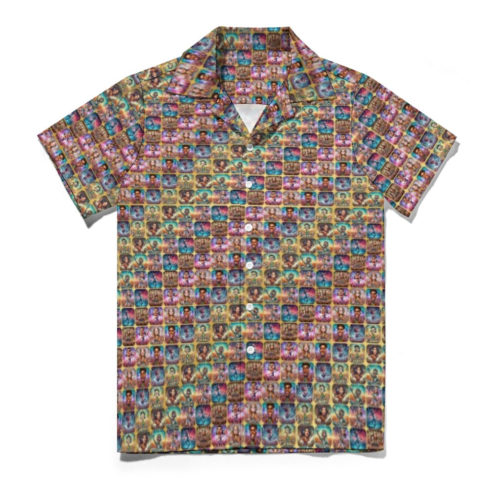 "Festival Fans" Cuban Lounge Shirt
