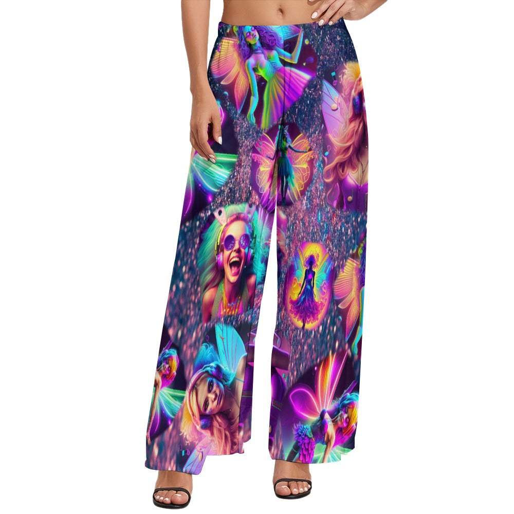 “Festival Fairies” Women’s Wide Leg Pants